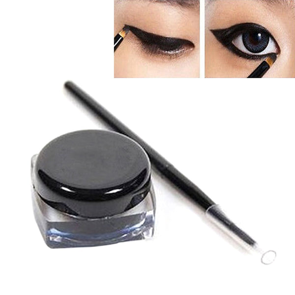 Curd eye liner pen And Brush Set